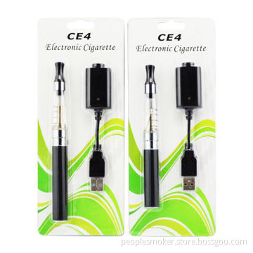 CE4 with 1pc e-cigarette and 1 pc USB charger, blister package